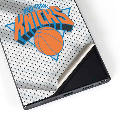 NBA New York Knicks Away Jersey Galaxy S25 Ultra Skin