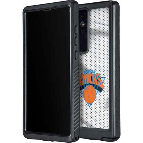 NBA New York Knicks Away Jersey Galaxy S24 Ultra Waterproof Case