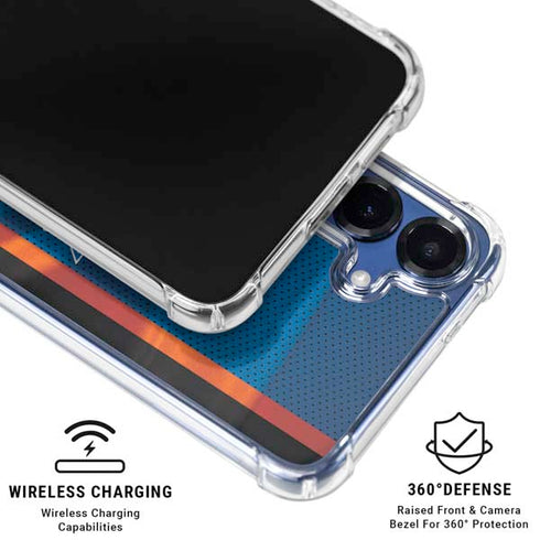 NBA New York Knicks Away Jersey Galaxy S25 FE Clear Case