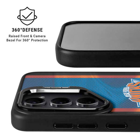 NBA New York Knicks Away Jersey Galaxy S26 Kickstand Case