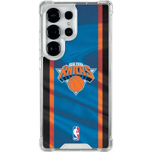 NBA New York Knicks Away Jersey Galaxy S26 Ultra Clear Case