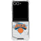 NBA New York Knicks Away Jersey Galaxy Z Flip7 Clear Case