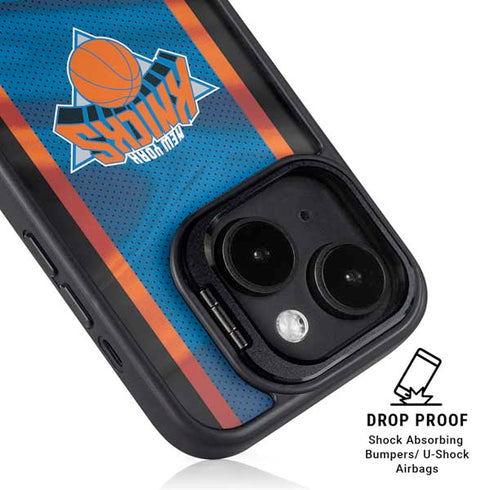 NBA New York Knicks Away Jersey iPhone 14 Kickstand Case