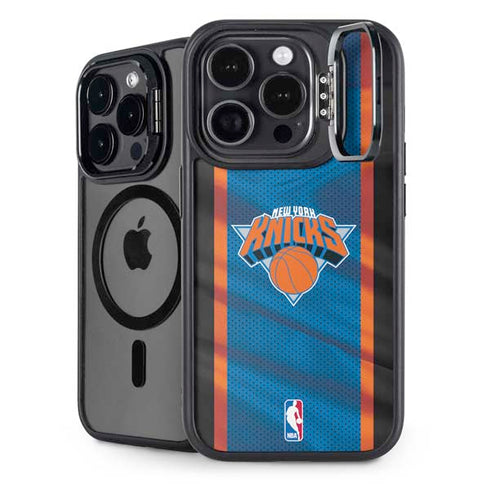 NBA New York Knicks Away Jersey iPhone 14 Pro Max Kickstand Case