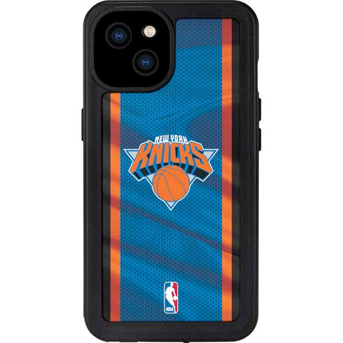 NBA New York Knicks Away Jersey iPhone 15 Plus Waterproof Case