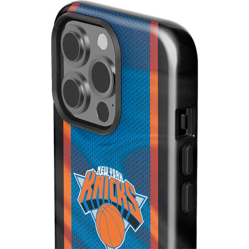 NBA New York Knicks Away Jersey iPhone 15 Pro Impact Case
