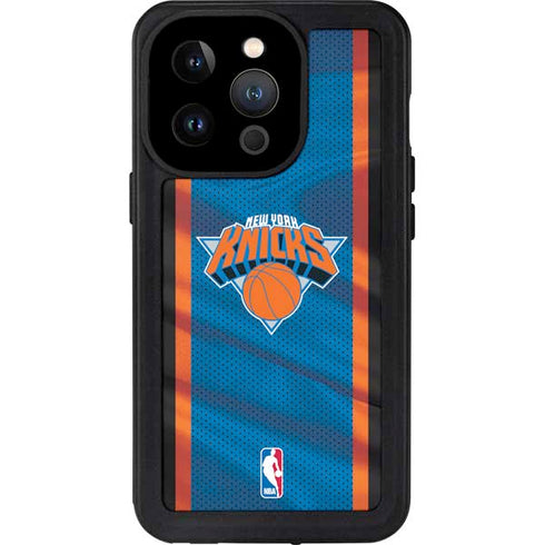 NBA New York Knicks Away Jersey iPhone 15 Pro Waterproof Case