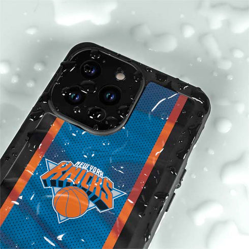 NBA New York Knicks Away Jersey iPhone 15 Pro Waterproof Case