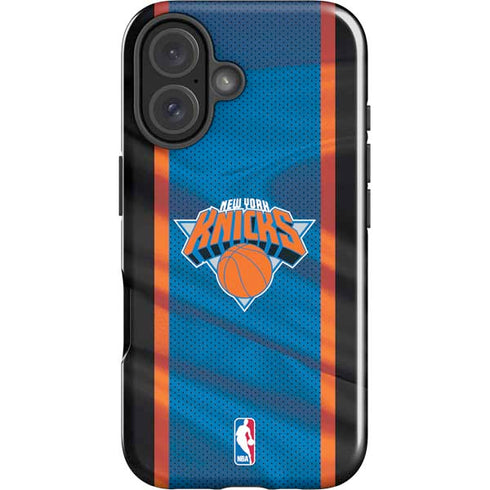 NBA New York Knicks Away Jersey iPhone 16 Impact Case