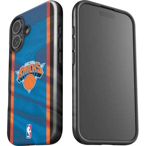 NBA New York Knicks Away Jersey iPhone 16 Impact Case