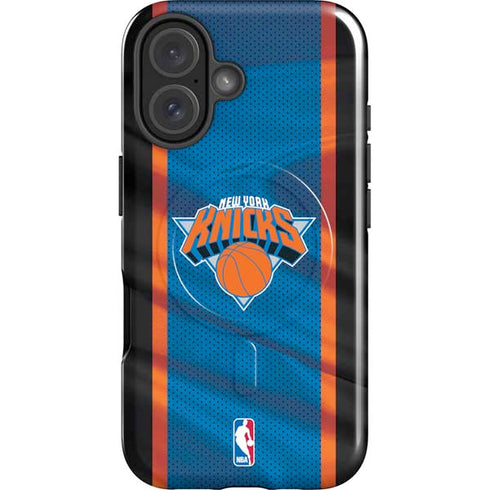 NBA New York Knicks Away Jersey iPhone 16 Magsafe Impact Case