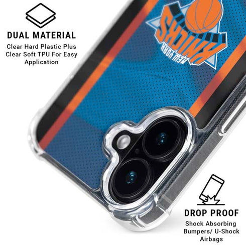 NBA New York Knicks Away Jersey iPhone 16 Plus MagSafe Case
