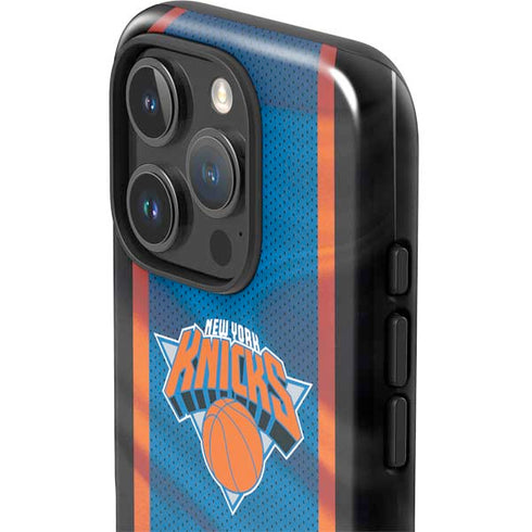 NBA New York Knicks Away Jersey iPhone 16 Pro Impact Case
