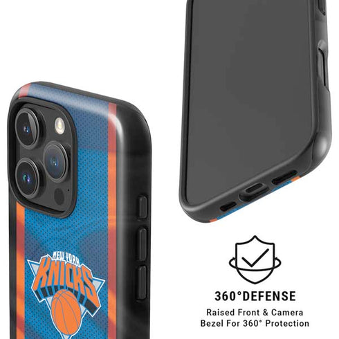 NBA New York Knicks Away Jersey iPhone 16 Pro Magsafe Impact Case