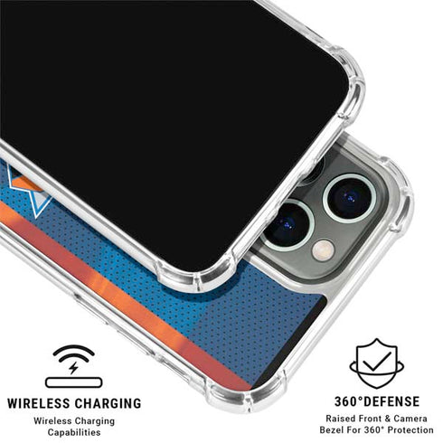 NBA New York Knicks Away Jersey iPhone 16 Pro Max Clear Case