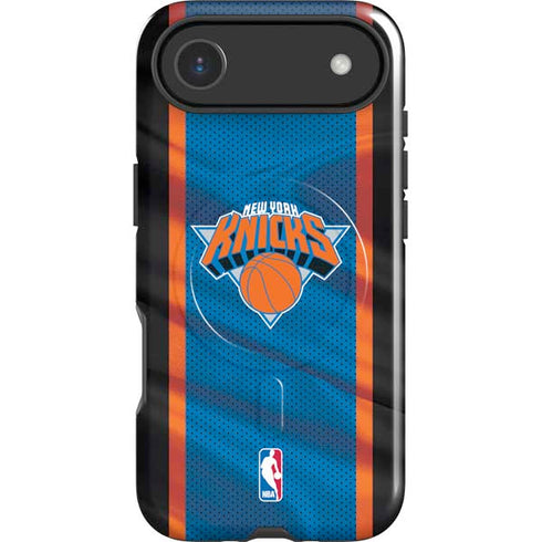 NBA New York Knicks Away Jersey iPhone 17 Air Magsafe Impact Case