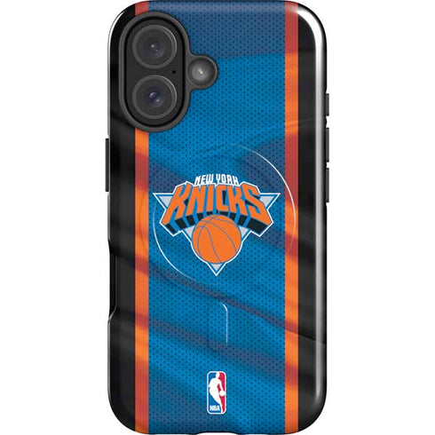 NBA New York Knicks Away Jersey iPhone 17 Magsafe Impact Case