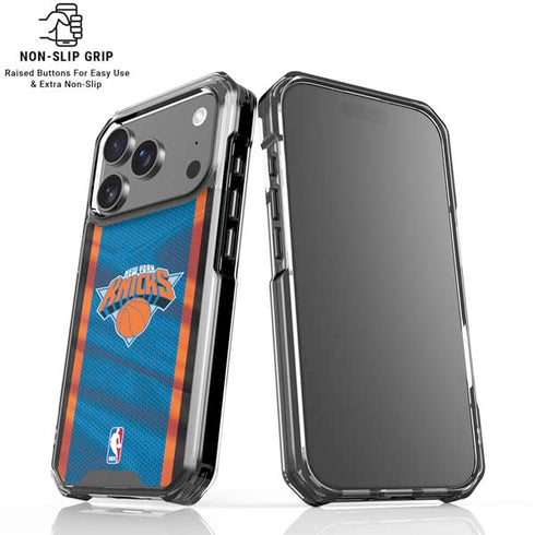 NBA New York Knicks Away Jersey iPhone 17 Pro Max Clear Case