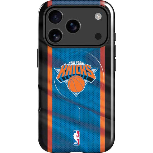 NBA New York Knicks Away Jersey iPhone 17 Pro Max Magsafe Impact Case