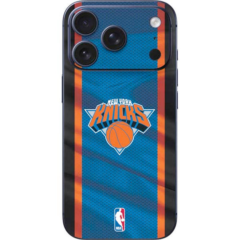 NBA New York Knicks Away Jersey iPhone 17 Pro Skin