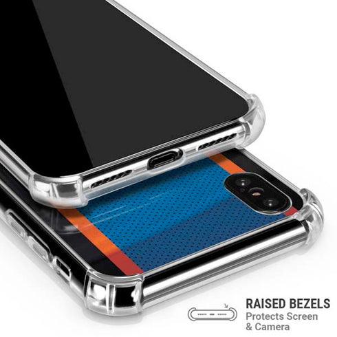 NBA New York Knicks Away Jersey iPhone X/XS Clear Case