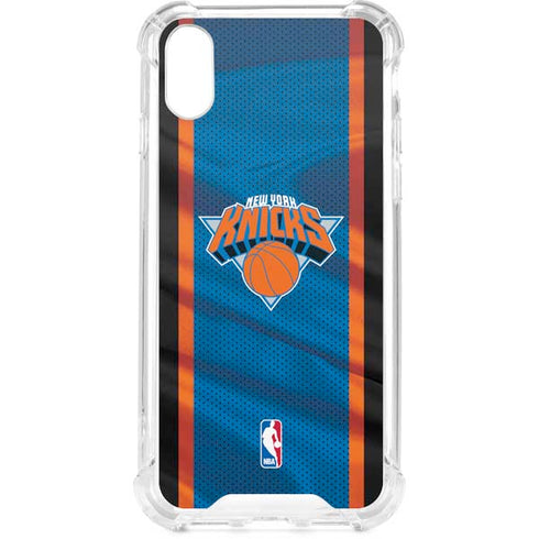 NBA New York Knicks Away Jersey iPhone XS Clear Case