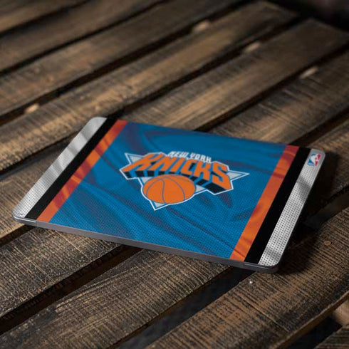 NBA New York Knicks Away Jersey Apple MacBook Air Skin