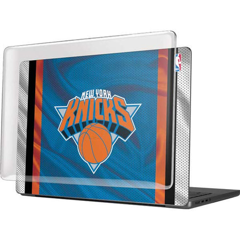NBA New York Knicks Away Jersey MacBook Pro 14in (2021-24) Case plus Skin