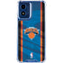 NBA New York Knicks Away Jersey Moto G 5G (2024) Clear Case