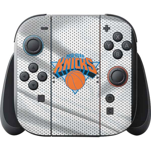 NBA New York Knicks Away Jersey Nintendo Switch 2 (2025) with Joy-Con Skin