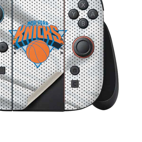 NBA New York Knicks Away Jersey Nintendo Switch 2 (2025) Joy-Con Controller Skin