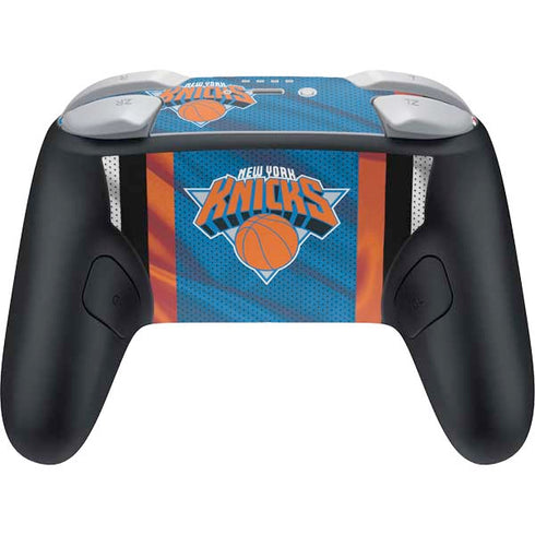 NBA New York Knicks Away Jersey Nintendo Switch 2 (2025) Pro Controller Skin