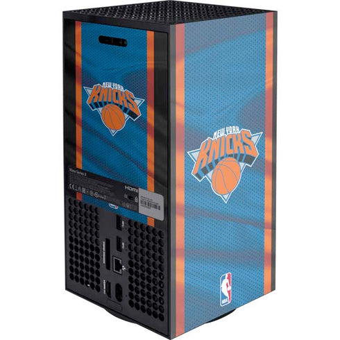 NBA New York Knicks Away Jersey XBox Series X Digital Edition Console Skin