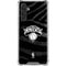 NBA New York Knicks Black Animal Print Galaxy A17 Clear Case