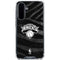 NBA New York Knicks Black Animal Print Galaxy A36 5G Clear Case