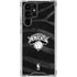 NBA New York Knicks Black Animal Print Galaxy S23 Ultra Clear Case