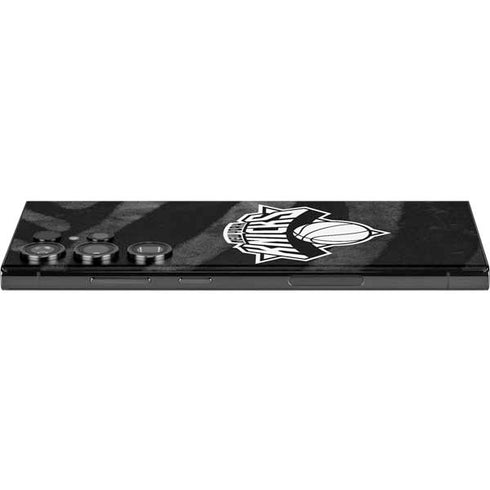 NBA New York Knicks Black Animal Print Galaxy Skins