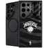 NBA New York Knicks Black Animal Print Galaxy S25 Ultra Kickstand Case