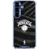 NBA New York Knicks Black Animal Print Galaxy S25 Clear Case