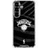 NBA New York Knicks Black Animal Print Galaxy S26 Clear Case