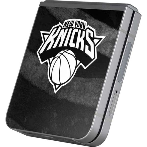 NBA New York Knicks Black Animal Print Galaxy Z Flip6 Skin
