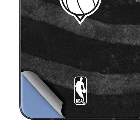 NBA New York Knicks Black Animal Print Galaxy Z Fold5 5G Skin