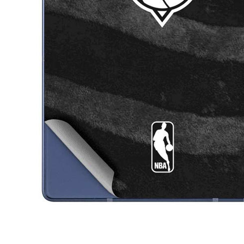 NBA New York Knicks Black Animal Print Galaxy Z Fold6 Skin