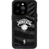 NBA New York Knicks Black Animal Print iPhone 15 Pro Waterproof Case