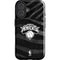 NBA New York Knicks Black Animal Print iPhone 16 Impact Case
