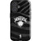 NBA New York Knicks Black Animal Print iPhone 16 Plus Impact Case