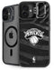 NBA New York Knicks Black Animal Print iPhone 16 Plus Kickstand Case