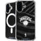 NBA New York Knicks Black Animal Print iPhone 16 Plus MagSafe Case