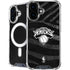 NBA New York Knicks Black Animal Print iPhone 16 Plus MagSafe Case