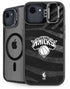 NBA New York Knicks Black Animal Print iPhone 16e Kickstand Case